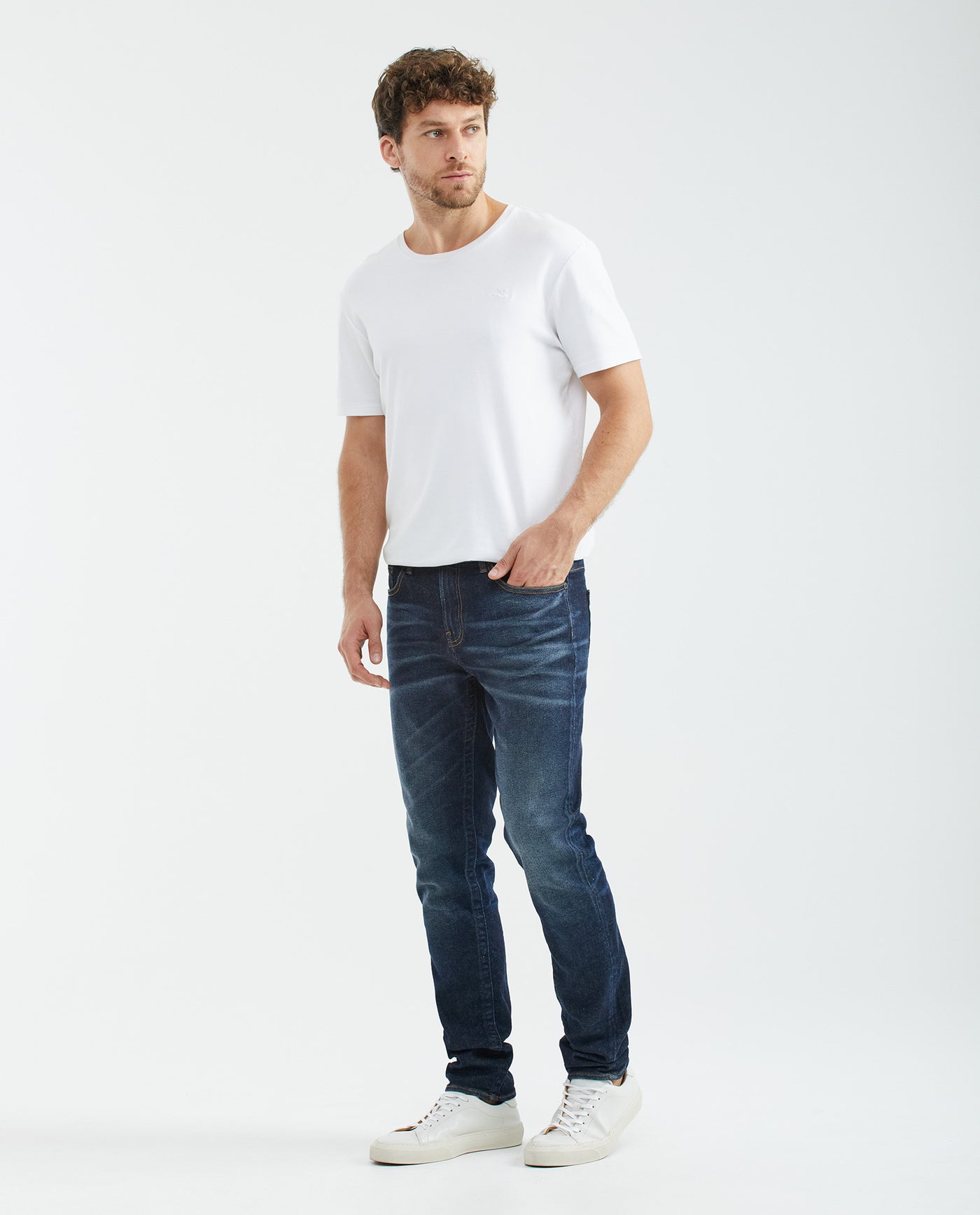 Jean for Men Slim Fit, Famous, Slim Boot - Ultra Dark Blue - Blue 331F014 - 2
