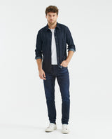 Men's Rider Jeans Super Slim Fit Ultra Dark Clean Recycled Blend Low-Rise - 2