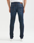 Jean for Men Super Slim Fit, Rider, Super Slim Boot - Dark Blue - Blue 331F019 - 4