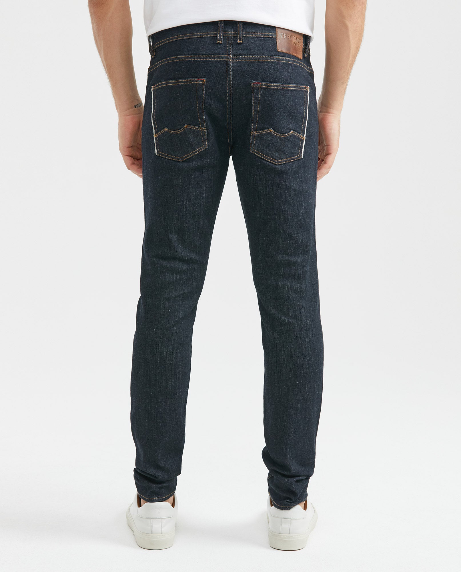 Jean for Men Super Slim Fit, Rider, Super Slim Boot - Dark Ultra Heritage Blue - Blue 331F450 - 4