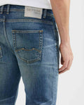 Jean for Men Super Slim Fit, Rider, Super Slim Boot - Heritage Medium Blue Oiled Effect - Blue 331F452 - 5