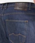 Men's Revenge Jeans Relaxed Bootcut Ultra Dark Wash in Cotton Stretch Blend 331G001 - 5