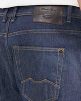 Men's Revenge Jeans Relaxed Bootcut Ultra Dark Wash in Cotton Stretch Blend 331G001 - 5