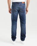 Men's Morrison Jeans Straight Fit Medium Wash Grid 331G010 - 4
