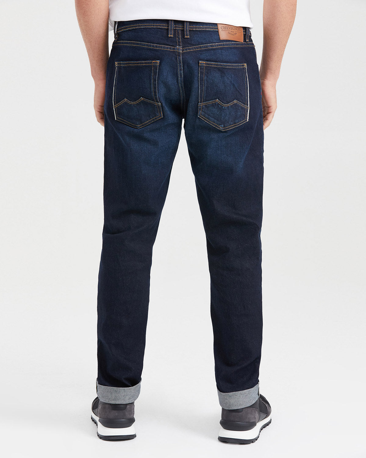 STRAIGHT FIT-MORRISON JEANS IN ULTRA DARK WASH ST013