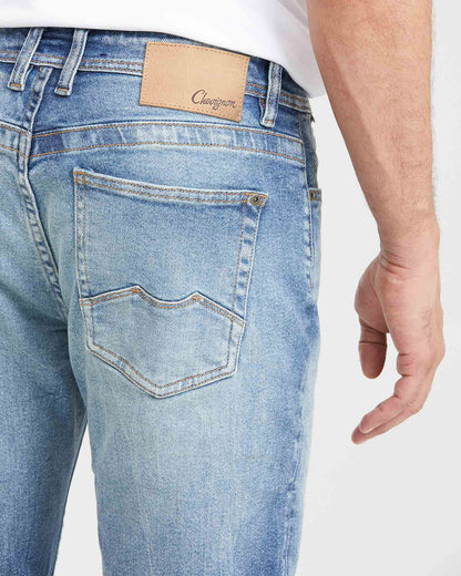 SLIM FIT FAMOUS IN LIGHT WASH SL0010