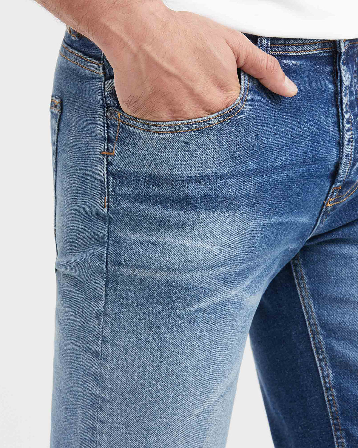 SUPER SLIM FIT-RIDER IN DARK WASH SS001