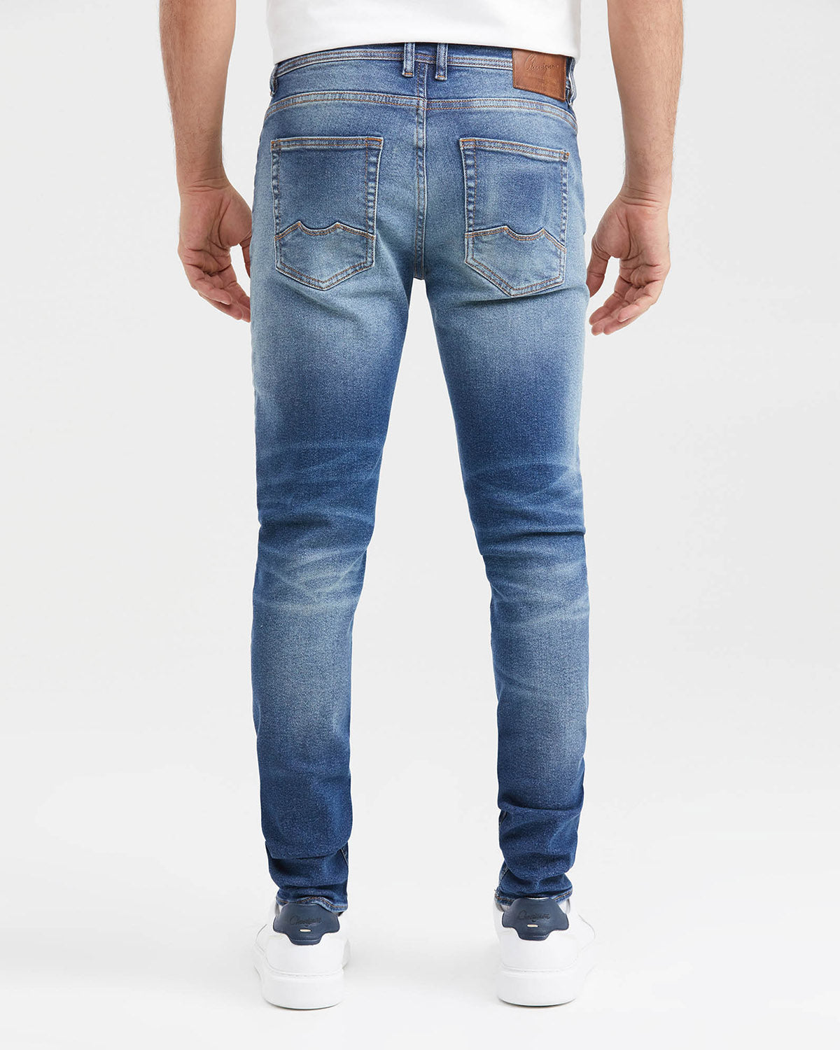 SUPER SLIM FIT-RIDER IN DARK WASH SS001