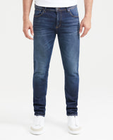 Men's Rider Jeans Super Slim Fit Ultra Dark Wash Low-Rise in Recycled Cotton Blend 331G031 - 1