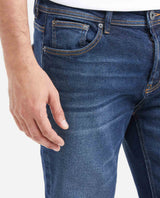 Men's Rider Jeans Super Slim Fit Ultra Dark Wash Low-Rise in Recycled Cotton Blend 331G031 - 2