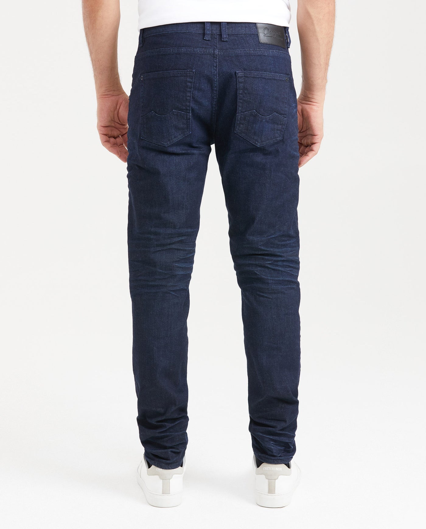 Jean Super Slim Fit Low Rise Super Slim Leg Ultra Dark Blue for Men - Blue 331G035 - 4