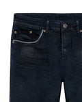 Mens Jeans Skinny Fit Mid Rise Ultra Dark Wash Cotton Polyester Recycled Cotton Elastane 3D Wrinkles - Blue 63_331H015_AZU193924_8