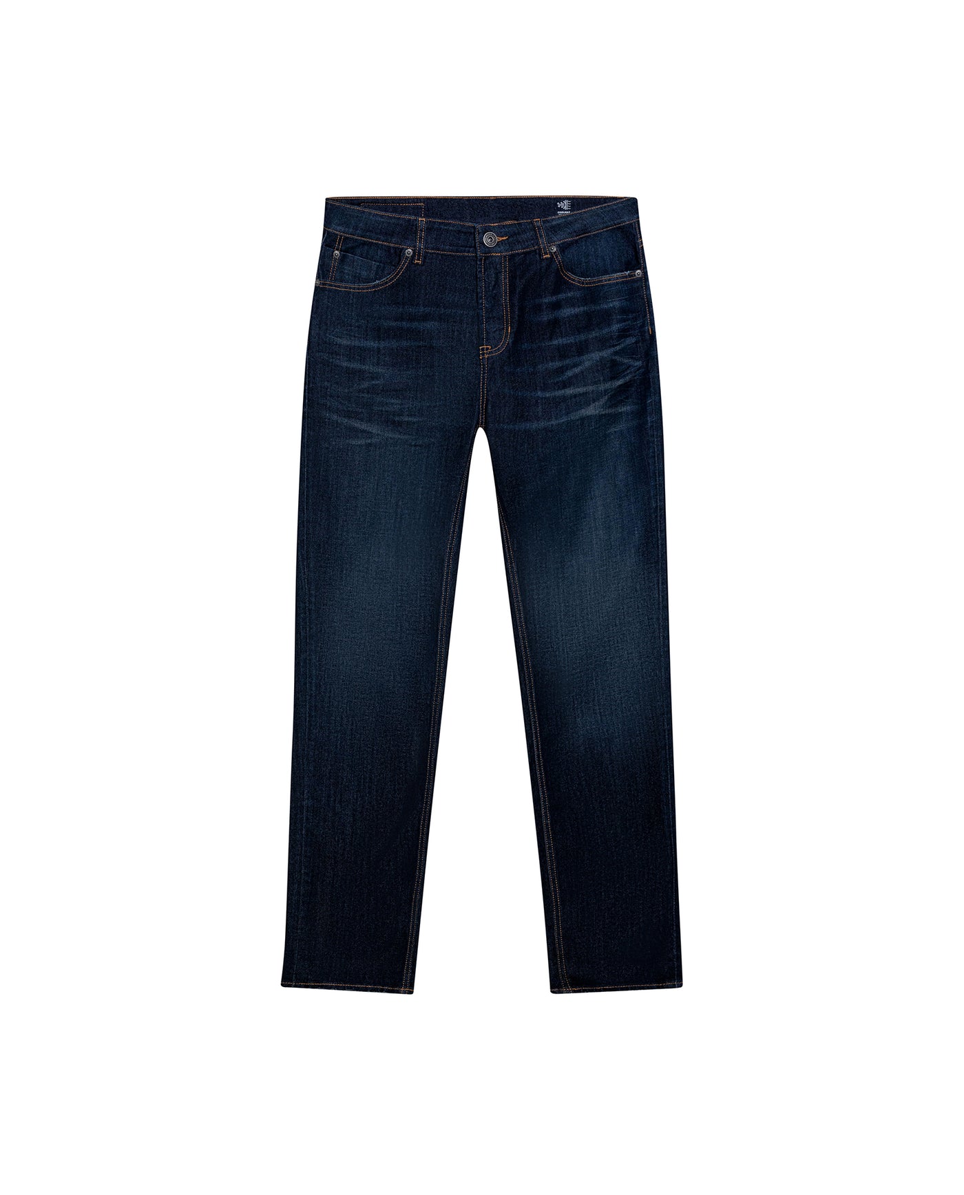 Mens Jeans Skinny Fit Low Rise Ultra Dark Wash Skinflex Tencel Coolmax Elastane Performance 3 Button Fly - Blue 63_331H030_AZU193924_3