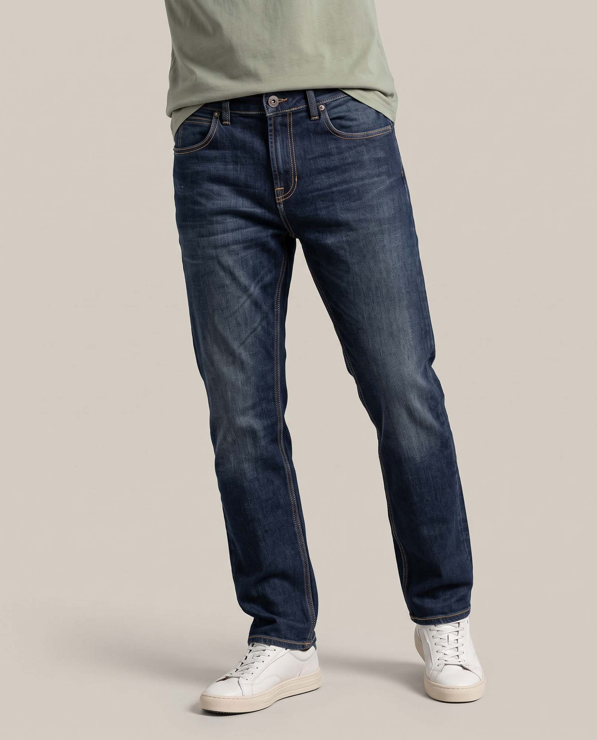 Men's Jeans Frontier Fit Mid Rise - Blue 63_331H701_AZU184028_4