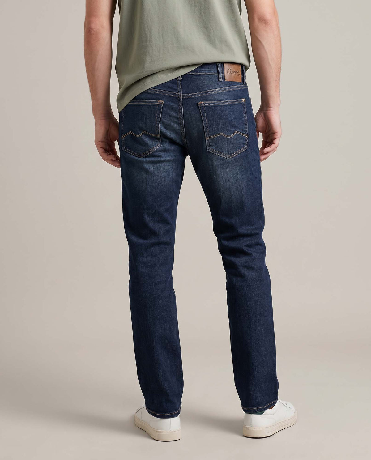 Men's Jeans Frontier Fit Mid Rise - Blue 63_331H701_AZU184028_5