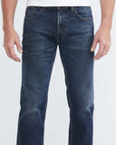 RELAXED FIT HIGH-RISE DARK JEANS IN ULTRA DARK WASH