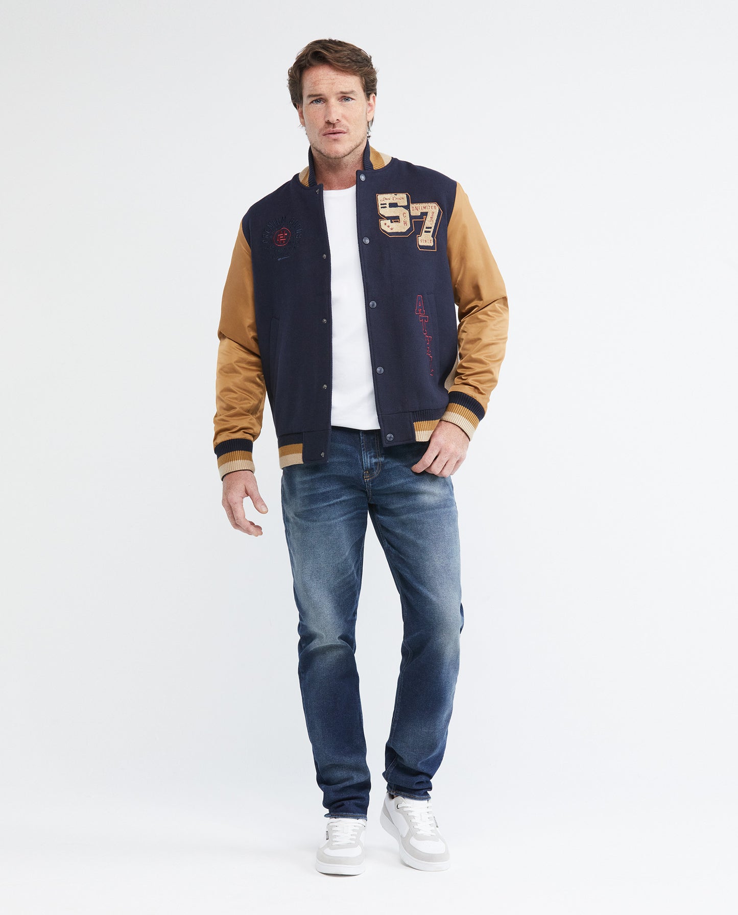 Men's JeanStraight Fit, Morrison, Slim Boot - Ultra Dark - Blue - 1