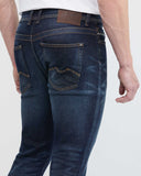 JEAN FONCÉ TAILLE MI-HAUTE SLIM COUPE ULTRA FONCÉ