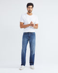 Men's Revenge Jeans Relaxed Fit High-Rise Medium Wash Extended Distressing - 2