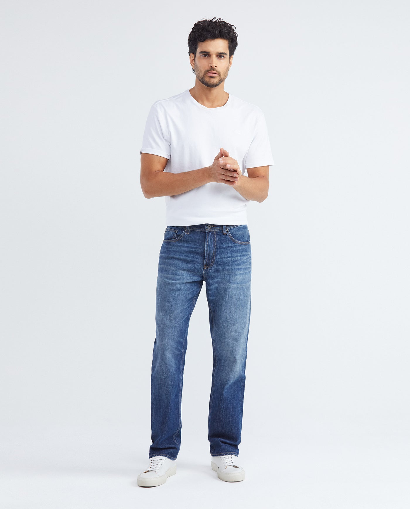 Men's Revenge Jeans Relaxed Fit High-Rise Medium Wash Extended Distressing - 2