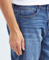 Men's Revenge Jeans Relaxed Fit High-Rise Medium Wash Extended Distressing - 3