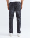 Men's Morrison Jeans Straight Bootcut Gray Wash Knee-Thigh Distressing 332F009 - 5