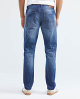 Men's Famous Jeans Slim Fit Medium Wash Subtle Vintage 332F022 - 5