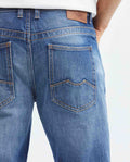 Men's Famous Jeans Slim Fit Medium Wash Subtle Vintage 332F022 - 6