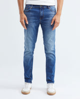 Jean for Men Super Slim Fit, Rider, Super Slim Boot - Medium Blue - Blue 332F024 - 1
