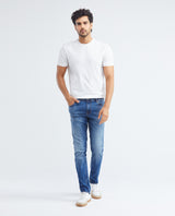 Jean for Men Super Slim Fit, Rider, Super Slim Boot - Medium Blue - Blue 332F024 - 2