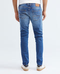 Jean for Men Super Slim Fit, Rider, Super Slim Boot - Medium Blue - Blue 332F024 - 4