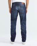 Men's Morrison Heritage Jeans Straight Bootcut Ultra Dark Heel Extended Distressing 332F454 - 5
