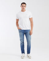 Men's Jeans Straight Fit Boot Cut - Medium Blue 63_332G004_AZU184140_3