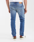 Men's Jeans Straight Fit Boot Cut - Medium Blue 63_332G004_AZU184140_5