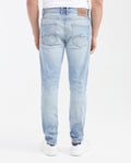 Jean Straight Fit Mid Rise Slim Leg Light Blue for Men - Blue 332G010 - 4