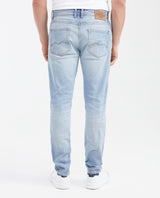 Jean Straight Fit Mid Rise Slim Leg Light Blue for Men - Blue 332G010 - 4