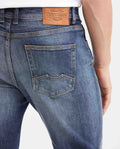 Men's Morrison Straight Fit Boot Cut Jeans in Ultra Dark Vintage Wash Comfort 332G011 - 7