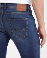 Men's Rider Skinny Fit Jeans, Stretch - Dark Wash 332G018 - 5