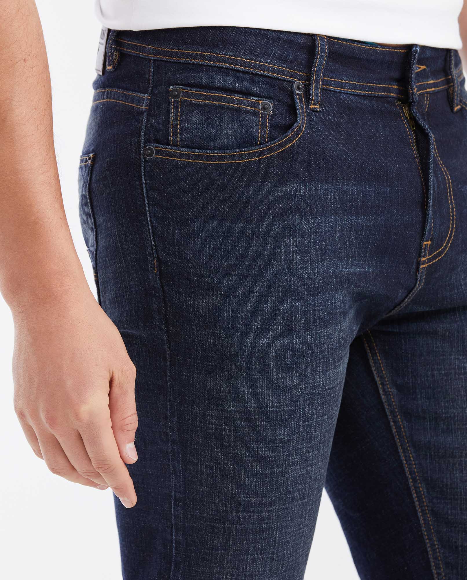 Jean Super Slim Fit Low Rise Super Slim Leg Dark Ultra Blue for Men - Blue 332G020 - 3