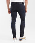 Jean Super Slim Fit Low Rise Super Slim Leg Ultra Dark Blue Resin Finish for Men - Blue 332G022 - 4