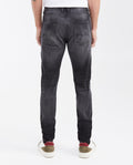 Jean Super Slim Fit Low Rise Super Slim Leg Black for Men - Gray 332G023 - 4