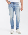 Jean Super Slim Fit Low Rise Super Slim Leg Light Blue Vintage Wash for Men - Blue 332G030 - 1