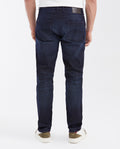 Men's Jeans Relaxed Fit, Boot Cut- Ultra Dark Blue 332G032 - 4