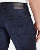Men's Jeans Relaxed Fit, Boot Cut- Ultra Dark Blue 332G032 - 5