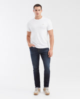 Slim Fit Mid-Rise Ultra Dark Blue Slim Leg Jeans for Men - Blue 332G033 - 2