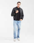 Men's Maverick Relaxed Fit Boot Cut Jeans in Light Vintage Irregular Wash Comfort - 2