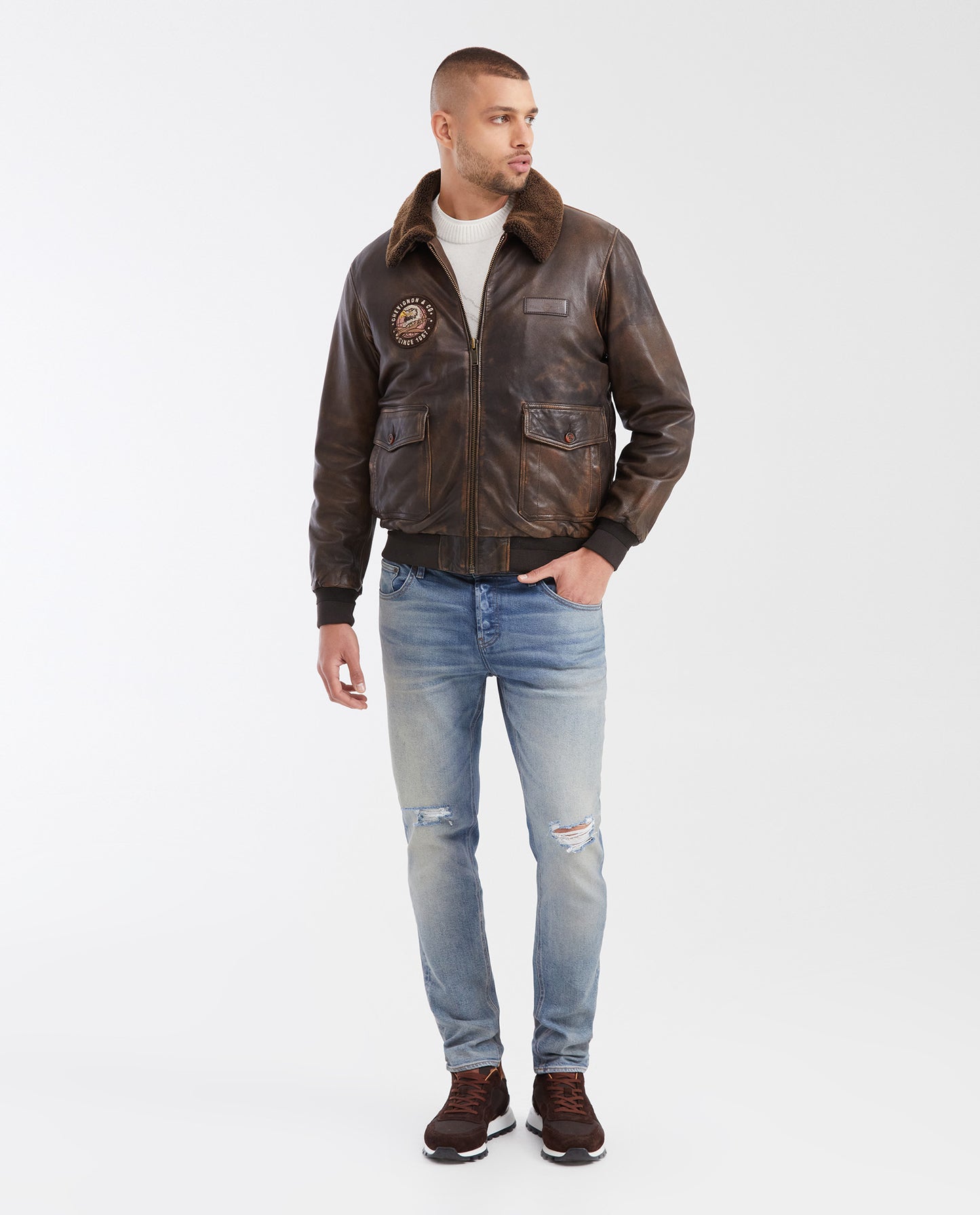 Men's Jeans Super Slim Fit, Low Rise, Super Slim Leg - Light Blue - 2