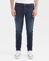 Men's Jeans, Skinny Fit - Dark Blue 332G454 - 1