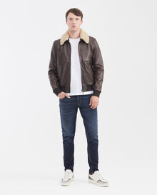 Men's Jeans Super Slim Fit, Low Rise, Super Slim Leg - Dark Blue - 2