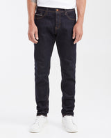 Men's Heritage Rider Super Slim Fit Jeans in Ultra Dark Selvedge with Recycled Materials - 1